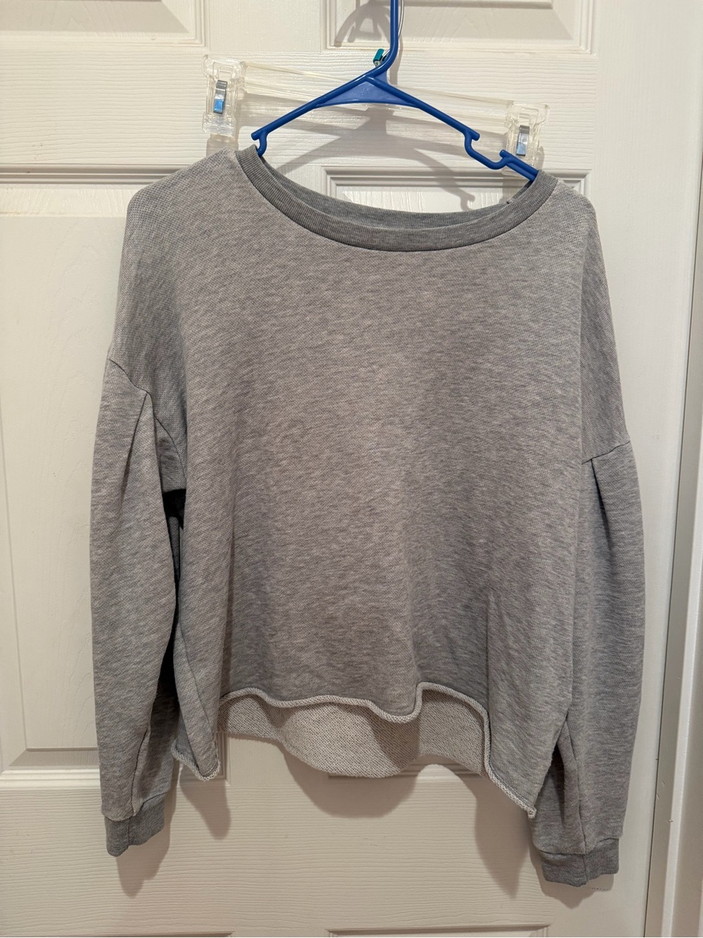 American Eagle Gray Lightweight Pullover Sweatshirt M